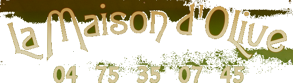Logo La Maison de l'Olive