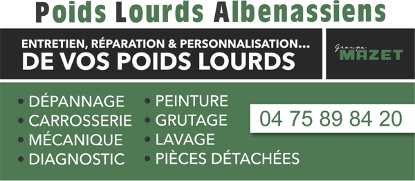 Logo Poids Lourds Albenassiens